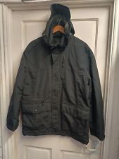 Mens Coat Jeff Banks Size Large Black