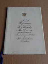 Sophie Tucker 1962 Royal Variety Performance Programme (Cliff Richard/Bob Hope)