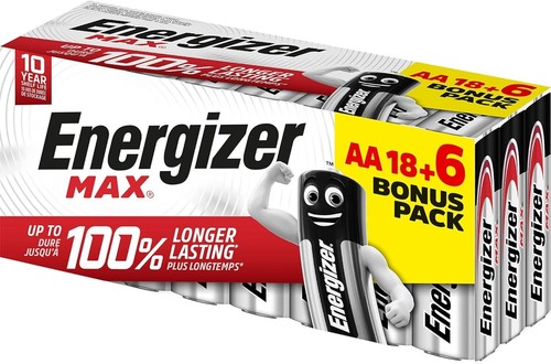 24x energizer max super - max,