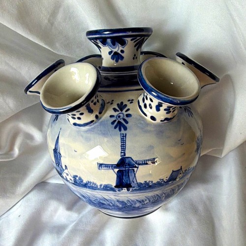 Delfts hand painted - painted, blue
