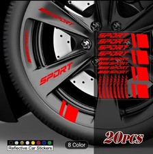 20x Red Alloy Wheel Rim