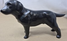 Black Labrador Dog Figurine