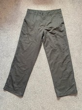 Dunlop sport grey golf trousers straight leg W34 short