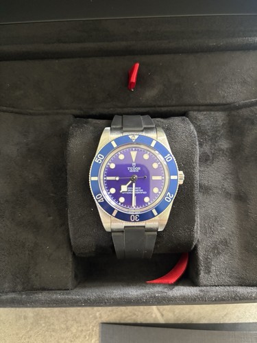 Tudor black bay 37mm - black, steel