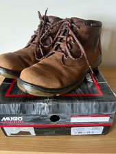 Musto HPX Gore-tex brown leather Ankle Boots – Size 8.5 EUR 42.5
