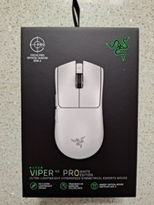 Razer Viper V2 Pro (White Edition) Gaming Mouse Ultra Light 59g Focus Pro 30K Op