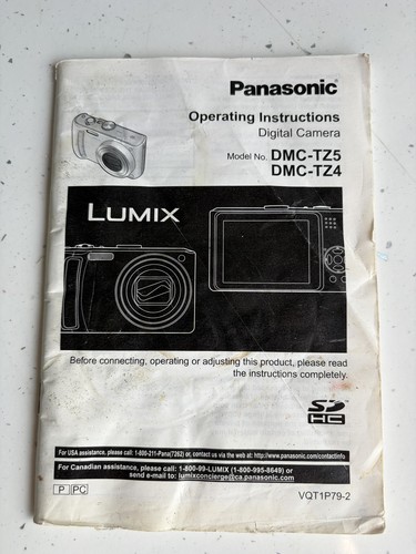 Panasonic lumix dmc - panasonic, dmc-tz5