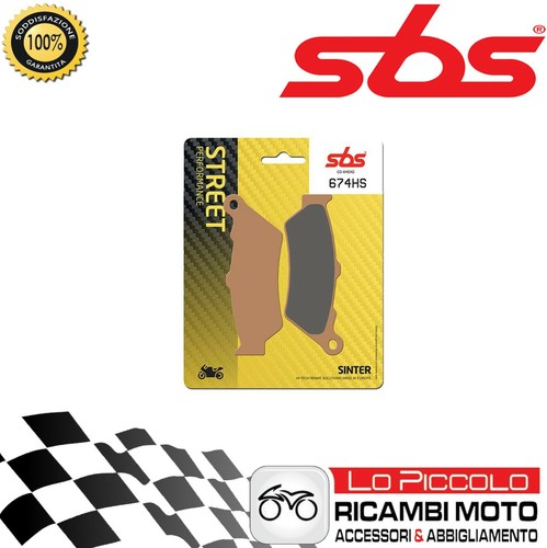 Front brake pads - brake, sintered