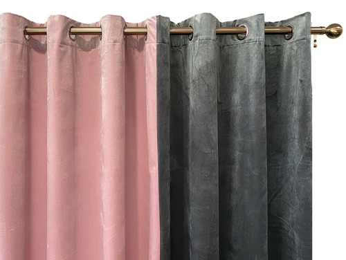 Tone blush pink plush velvet - plush,
