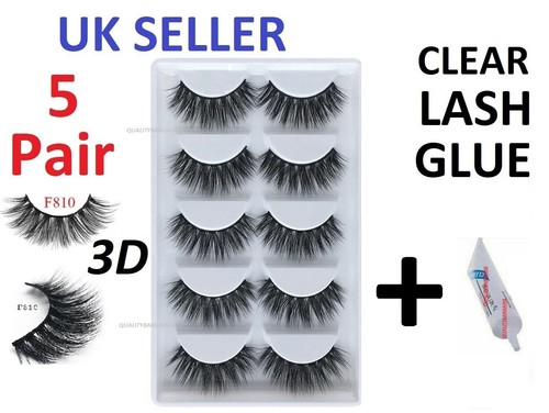 Mink false eyelashes wispy - 3d,