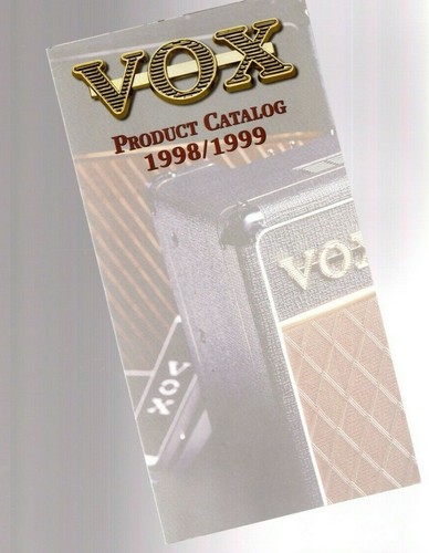 1998 vox amplifiers - 1998,