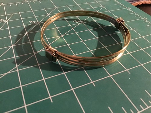 Elephant hair bracelet light - elephant,