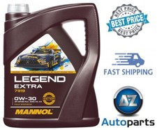 Mannol Legend Extra 0W30 Car Engine Oil Fully Synthetic Longlife 7919 5L