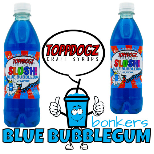 Slush puppy machine syrup blue - machine,