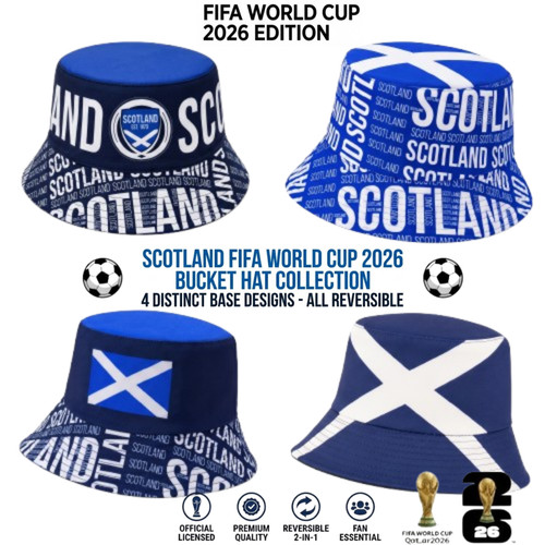 Bucket hat scotland world cup - hat,