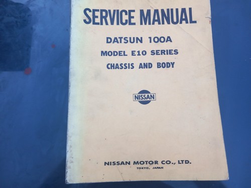 Datsun cherry 100a - 100a, (e10