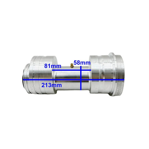 Rear axle bearing - carrier, for