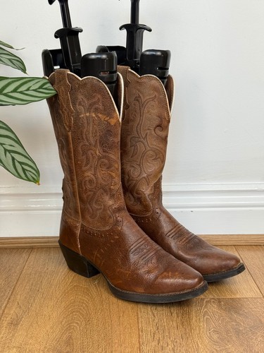 Vintage justin western cowboy - justin,