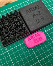Alphabet letter stamp - set,