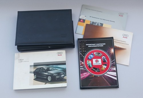 Audi owners manual and - a3,