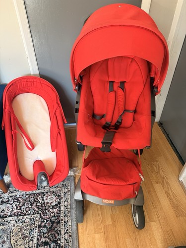 Red stokke xplory pushchair - xplory, x