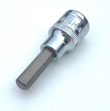 US Pro 1/4" SAE hex allen socket driver 3/8" dr. drive trade quality tool H1/4