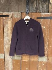 Colorado Clothing Luxury Knit Jumper Full Zip Hooded Purple Women's Size Small