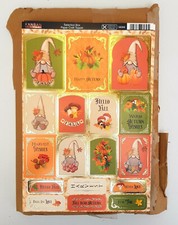 Kanban Gnomes & Wobblers Selection Box. Toppers/Papers/Cards. Over 100 Sheets