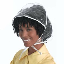 4 Pcs Rain Hat Plastic Bonnet