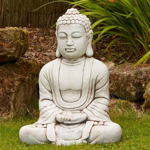 Hindu buddha stone - stone, garden
