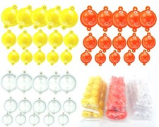 10 X Bubble Float Set. Choose Size & Colour Carp Pike Floats Sea Fishing Floats