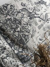 Mark & Spencer Toile Type Tablecloth Wall tapestry Brids  52x52"