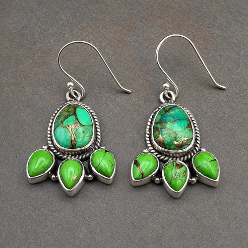 Green copper turquoise - green,