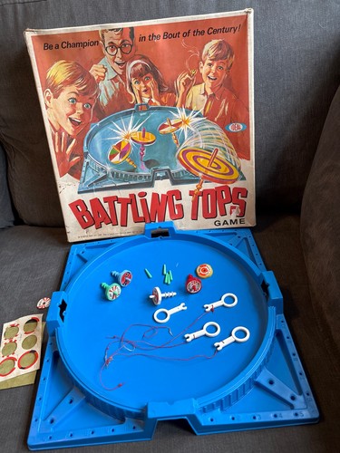 Vintage 1968 battling tops - vintage,1968,