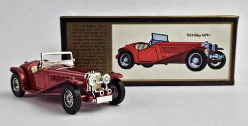 1934 riley mph - matchbox, models