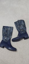 Wellington boots navy