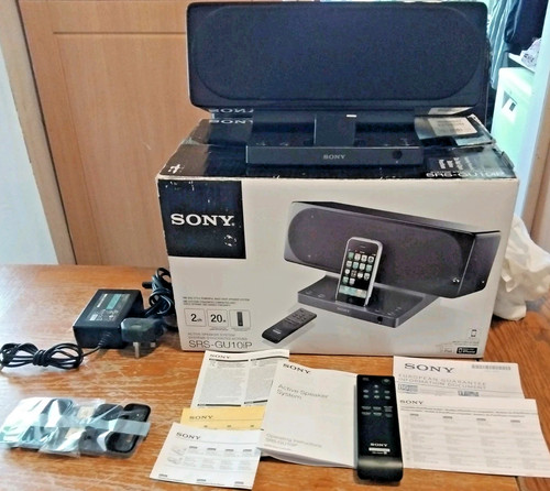 Sony srs gu10ip audio - srs-gu10ip, speaker