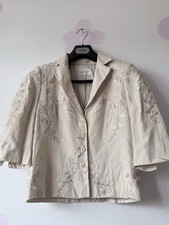 Minuet Silk Linen Embroidered