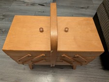 VINTAGE WOODEN 3 TIER