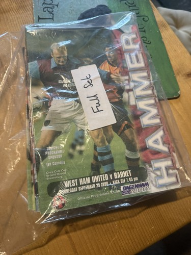 Complete set west ham - complete,