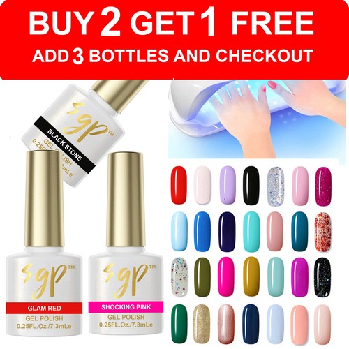 Nail gel polish - polish, soak-off