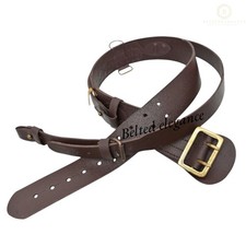 Sam Browne Belt BROWN Genuine