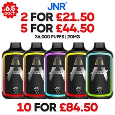 JNR Ace 36k Prefilled Vape Kit | 36,000 Puffs | E-Cig | Refill Pods | MTL