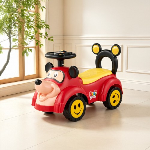 Red dog shaped wiggle - red, for