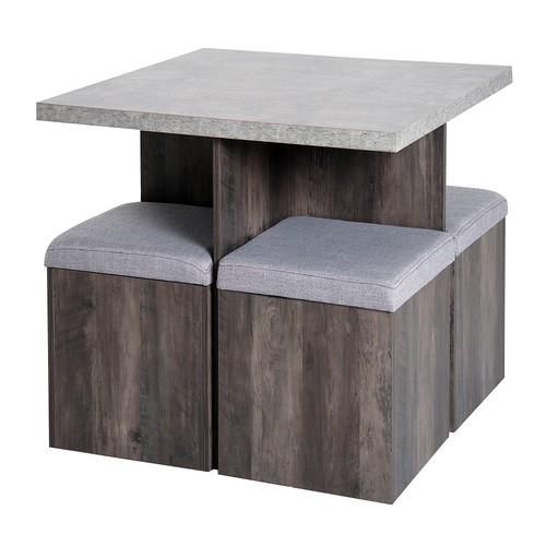 Homcom dining table - table, w/