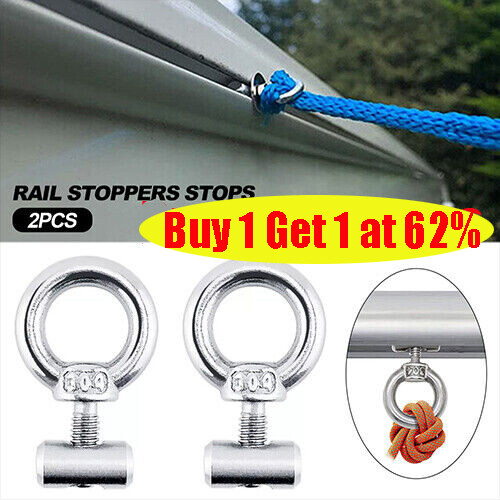 Stainless steel awning rail - steel,