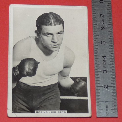 Boxing cigarette card sporting - boxing,