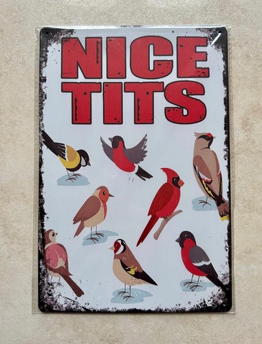 Nice metal sign man cave - nice,