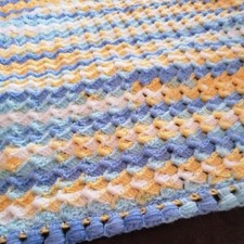 crochet baby blankets hand
