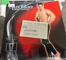 Fantasy Rubber Fashion Men's Rubber Leggings w/Sleeve Small